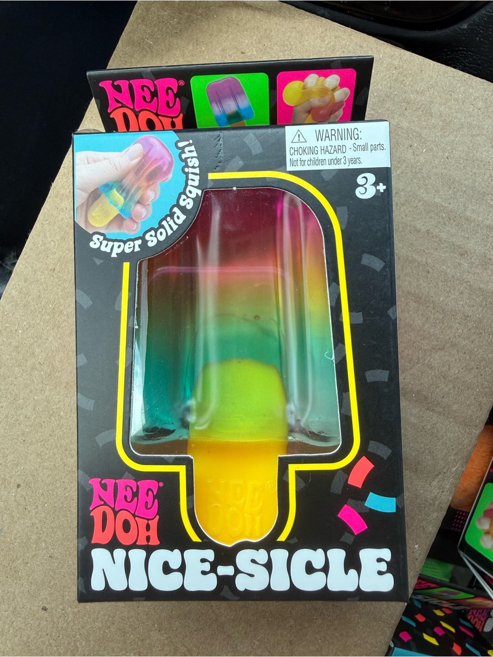 Nice-Sicle Multicolor Super Solid Squish Popsicle